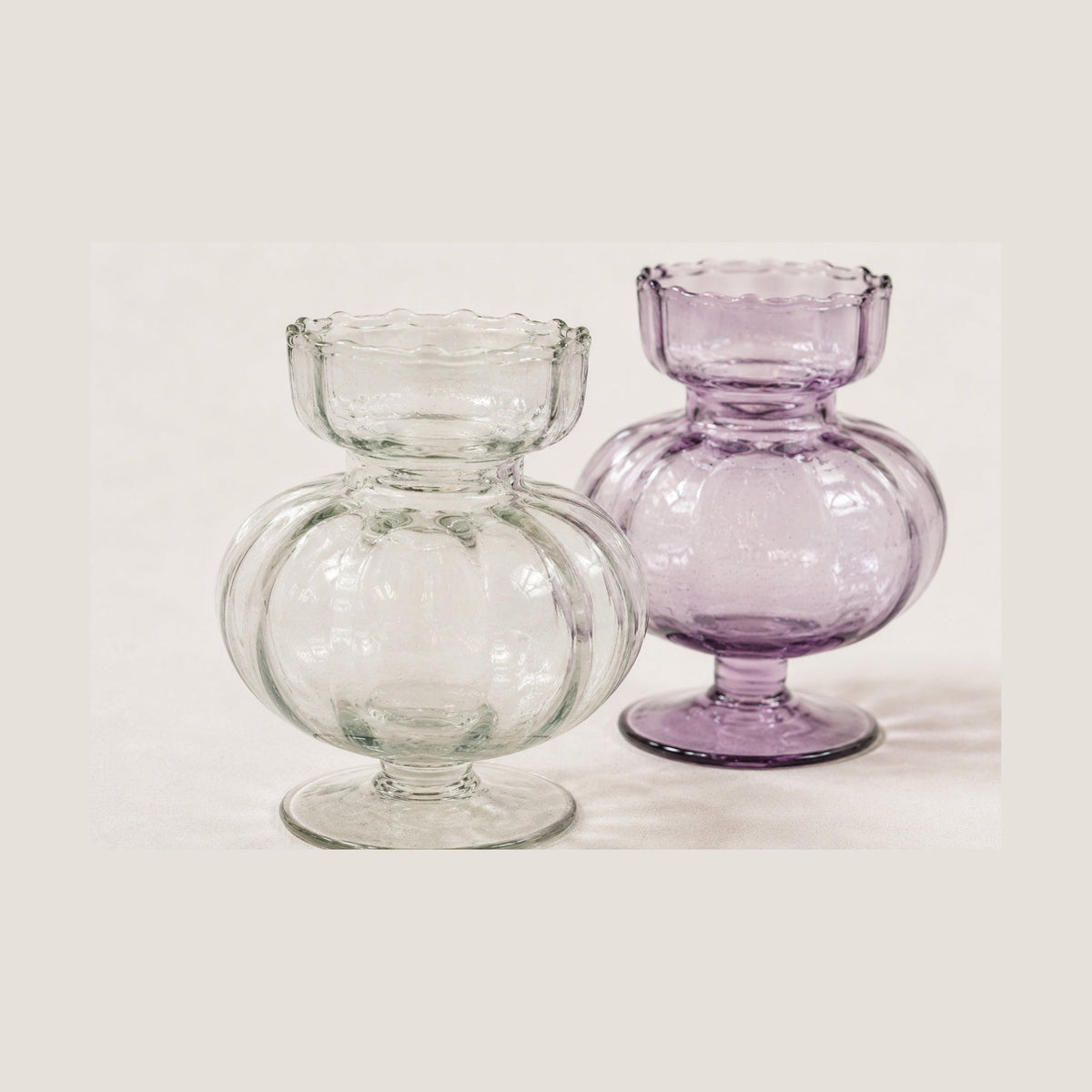 clear & purple