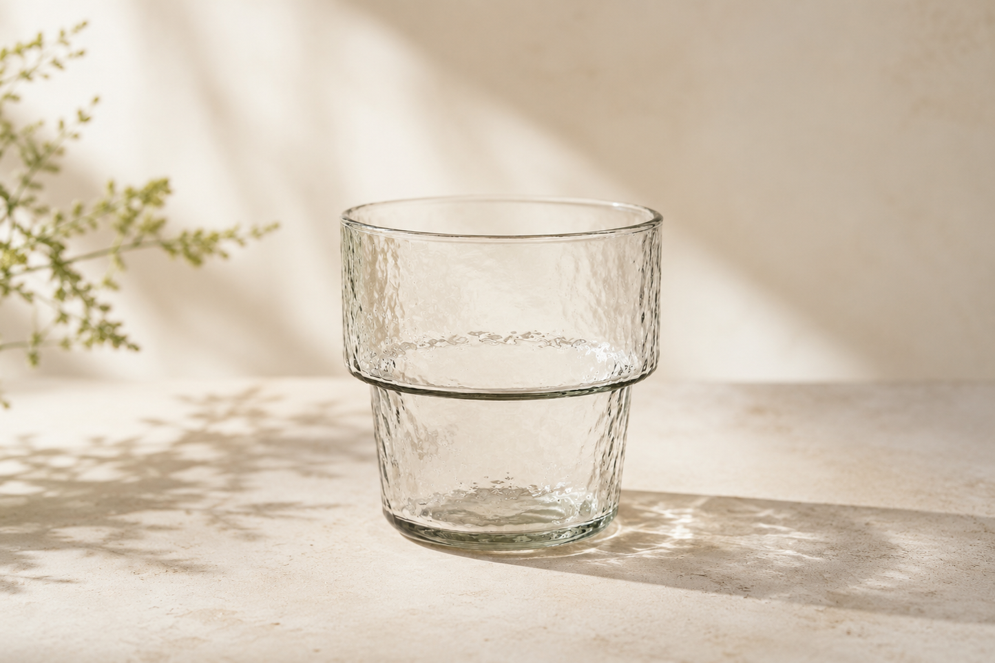 Orbit recycled glass tumbler
