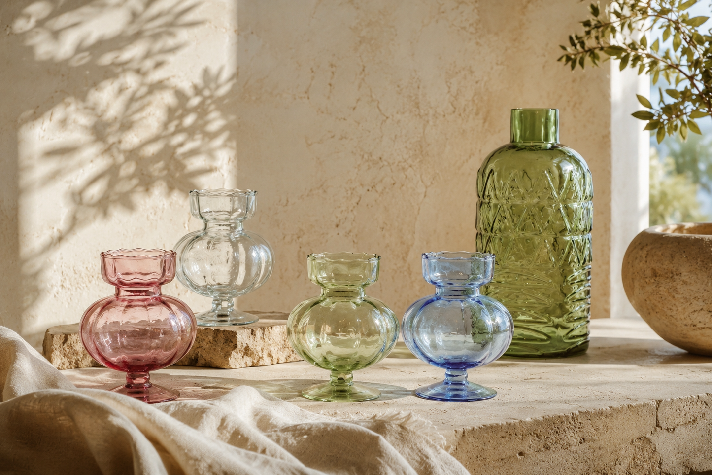 Lotus Rim Vase