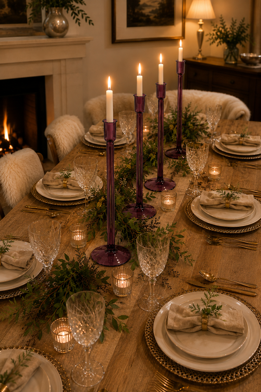 Luma Glass Candle Holder