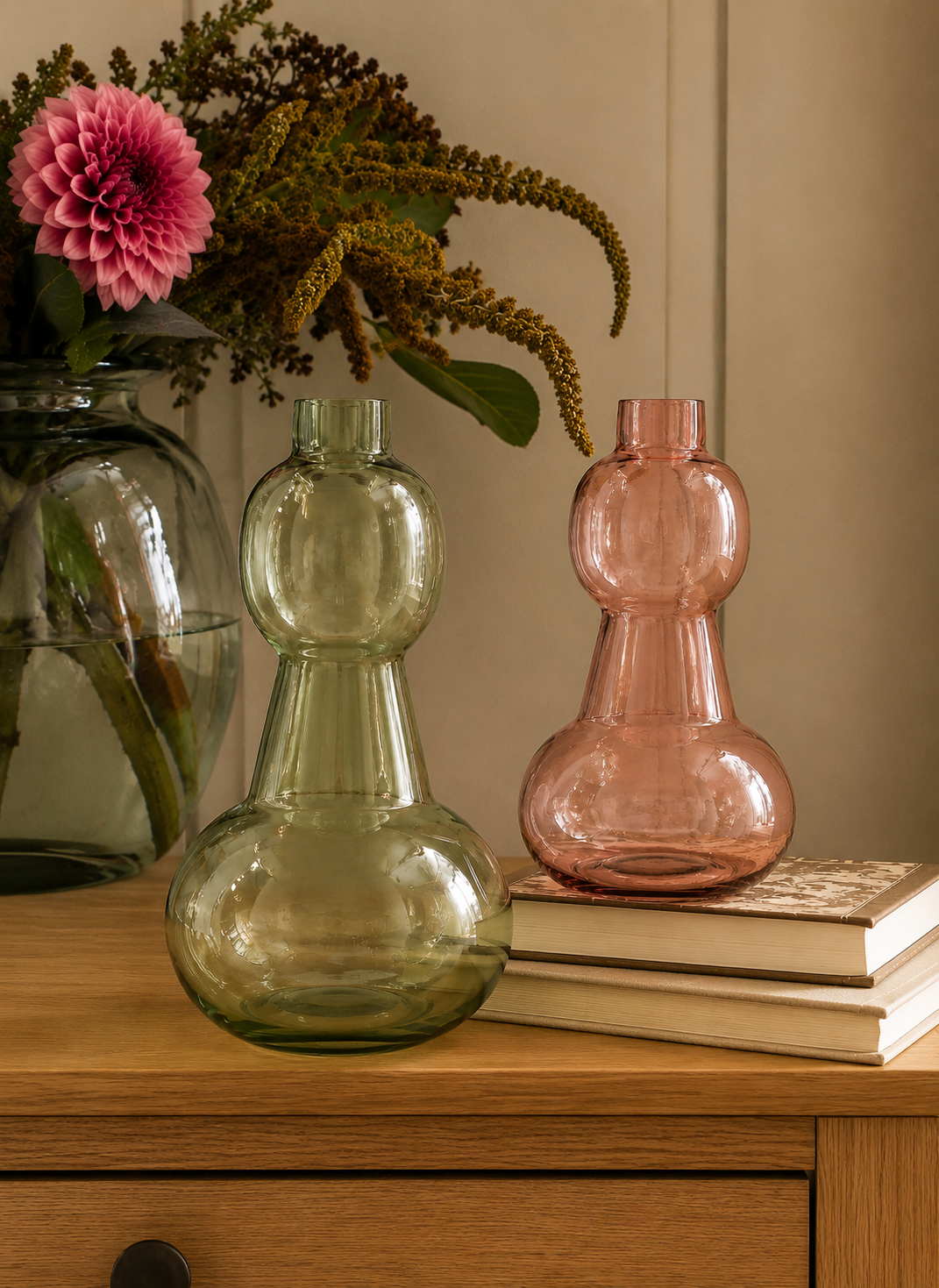Aurora Handblown Glass Vase