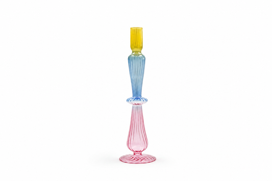 Kaleido recycled Glass Candle Holder