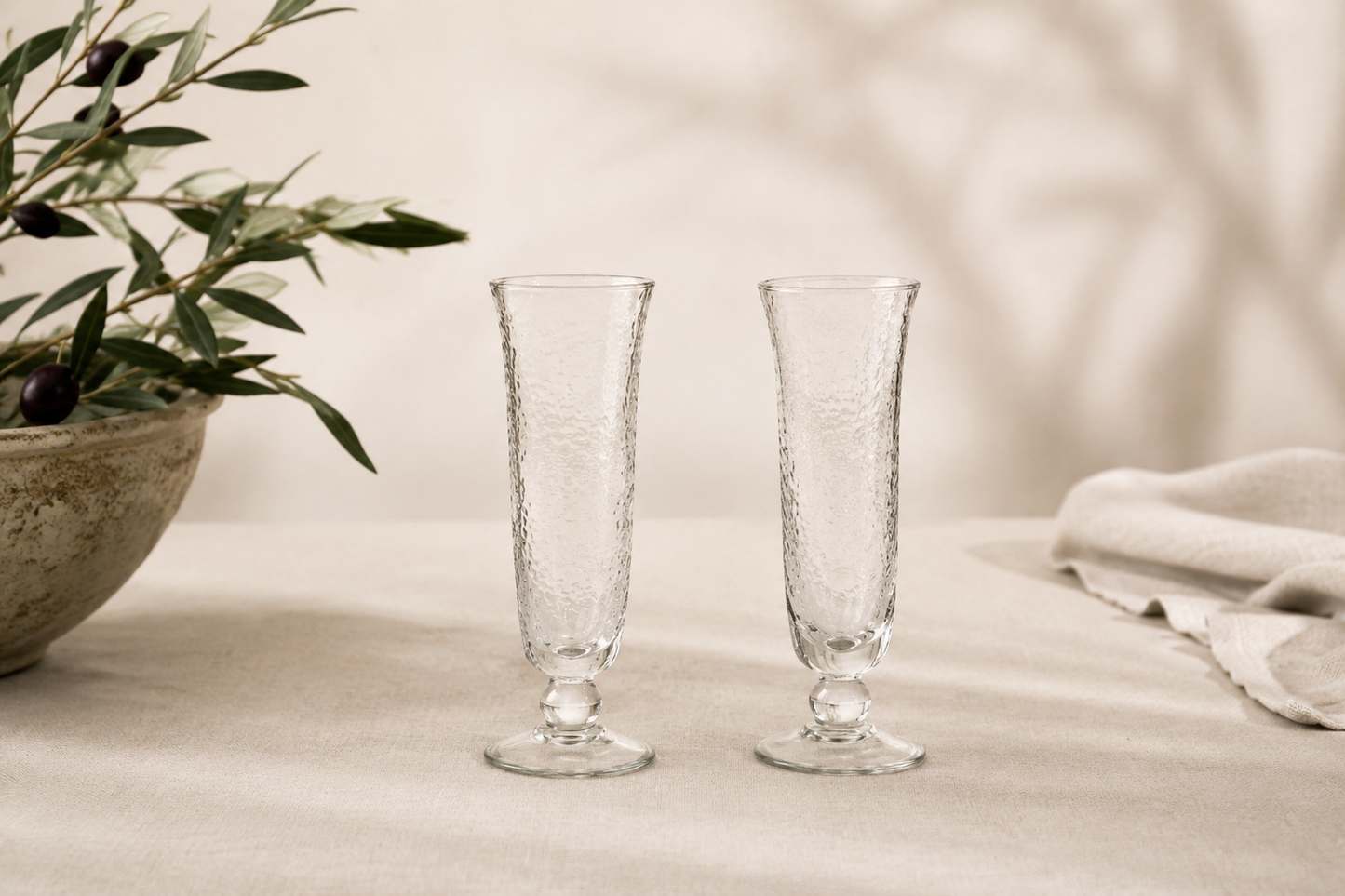 Ripple champagne Flute