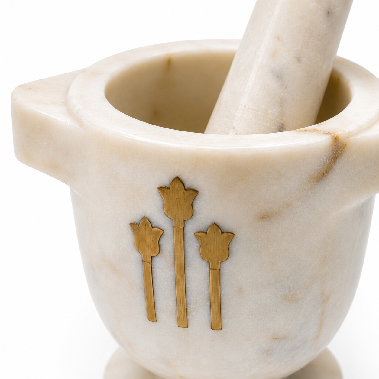 Lotus Marble Spice Grinder