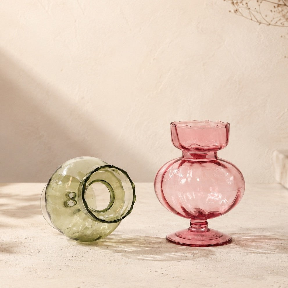 pink & green