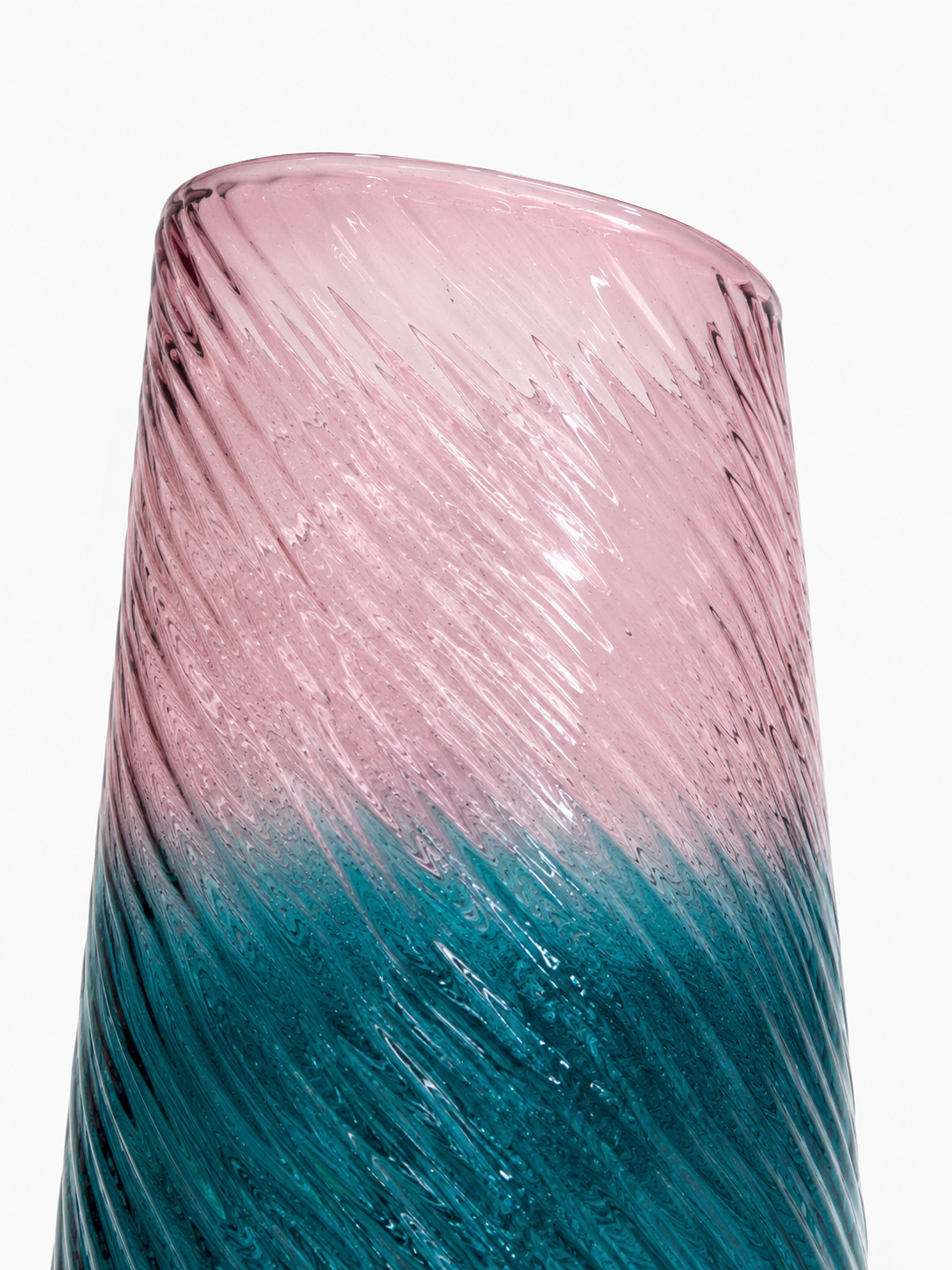 Ombre Glass Vase