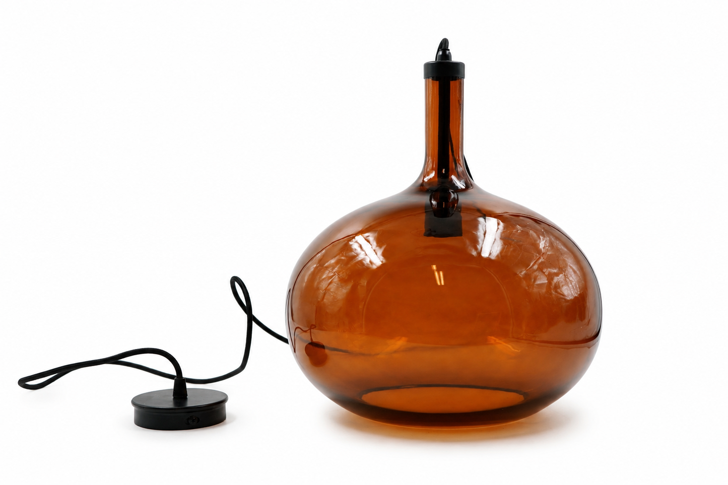Hand Blown Glass Lamp