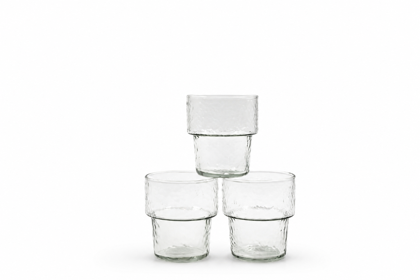 Orbit recycled glass tumbler