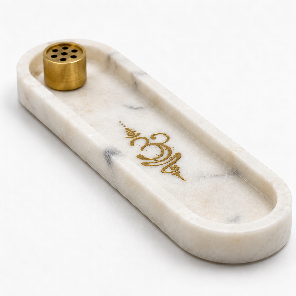 Marble Incense Ritual Tray