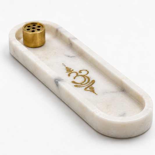Marble Incense Ritual Tray