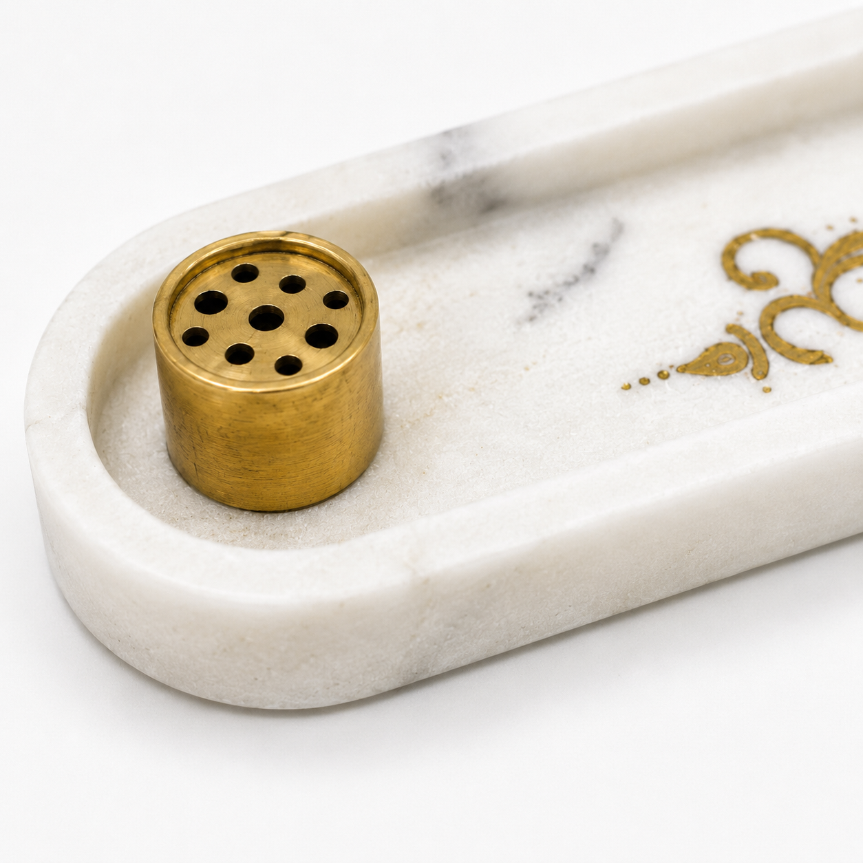 Marble Incense Ritual Tray